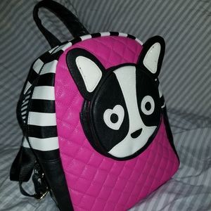 Betsey Johnson backpack, new with tags.